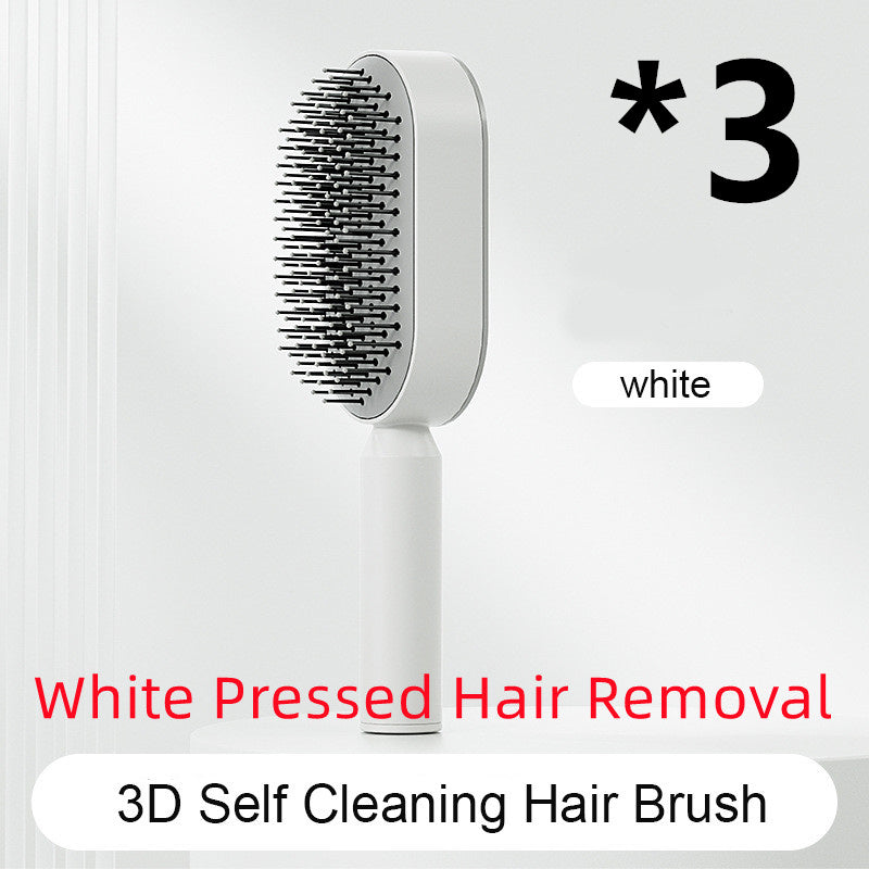 Self-Cleaning Hairbrush for Women AekCraft