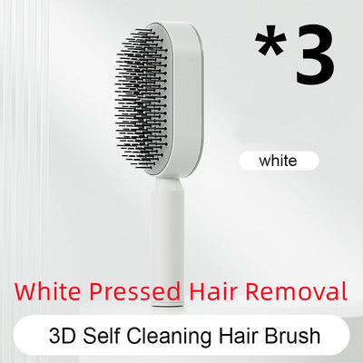 Self-Cleaning Hairbrush for Women AekCraft