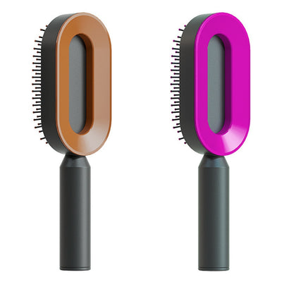 Self-Cleaning Hairbrush for Women AekCraft