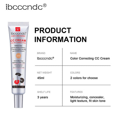 Moisturizing Corrective CC Cream Waterproof AekCraft