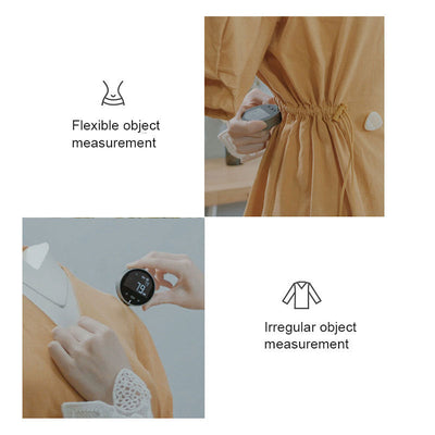 Distance Measuring Instrument Electronic Measuring Ruler Tape Measure High Definition Digital LCD High Precision Electronic Measuring Ruler Tool AekCraft
