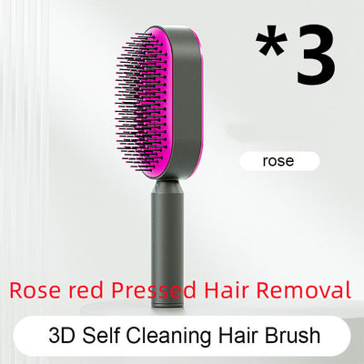 Self-Cleaning Hairbrush for Women AekCraft
