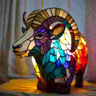 3D Colorful Animal Light Table Lamp AekCraft