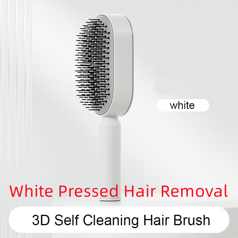 Self-Cleaning Hairbrush for Women AekCraft