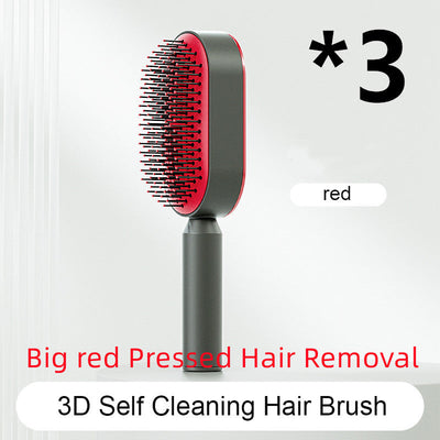 Self-Cleaning Hairbrush for Women AekCraft