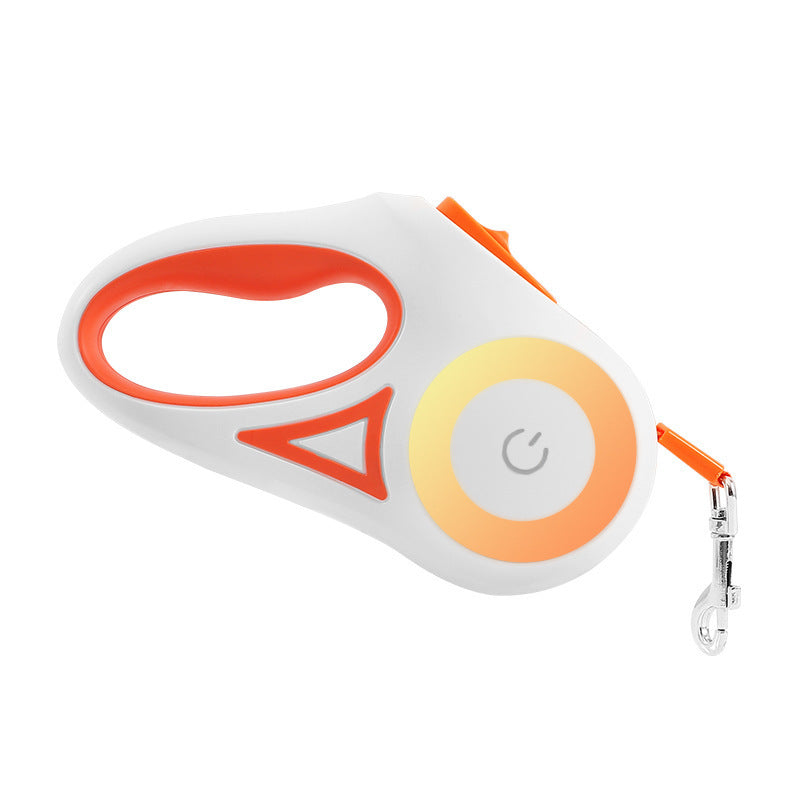 Dog Leash Retractable Leash And Dog Collar Spotlight Automatic Pet Dog Cat Traction Rope For Small Medium Dogs Pet Product AekCraft