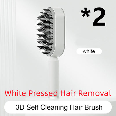 Self-Cleaning Hairbrush for Women AekCraft