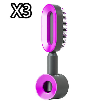 Self-Cleaning Hairbrush for Women AekCraft