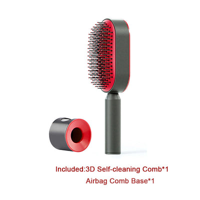 Self-Cleaning Hairbrush for Women AekCraft