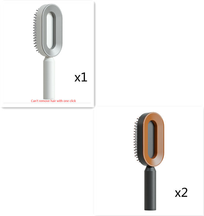 Self-Cleaning Hairbrush for Women AekCraft