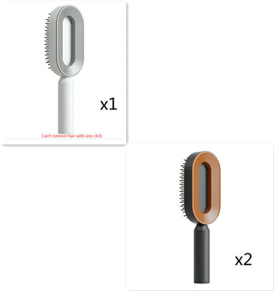 Self-Cleaning Hairbrush for Women AekCraft