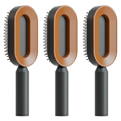 Self-Cleaning Hairbrush for Women AekCraft