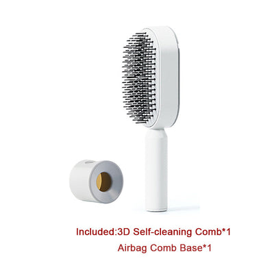 Self-Cleaning Hairbrush for Women AekCraft