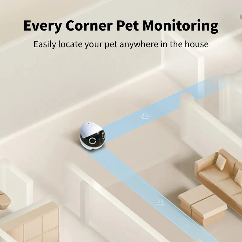 Enabot ROLA Mini Pet Monitor,Companion Robot