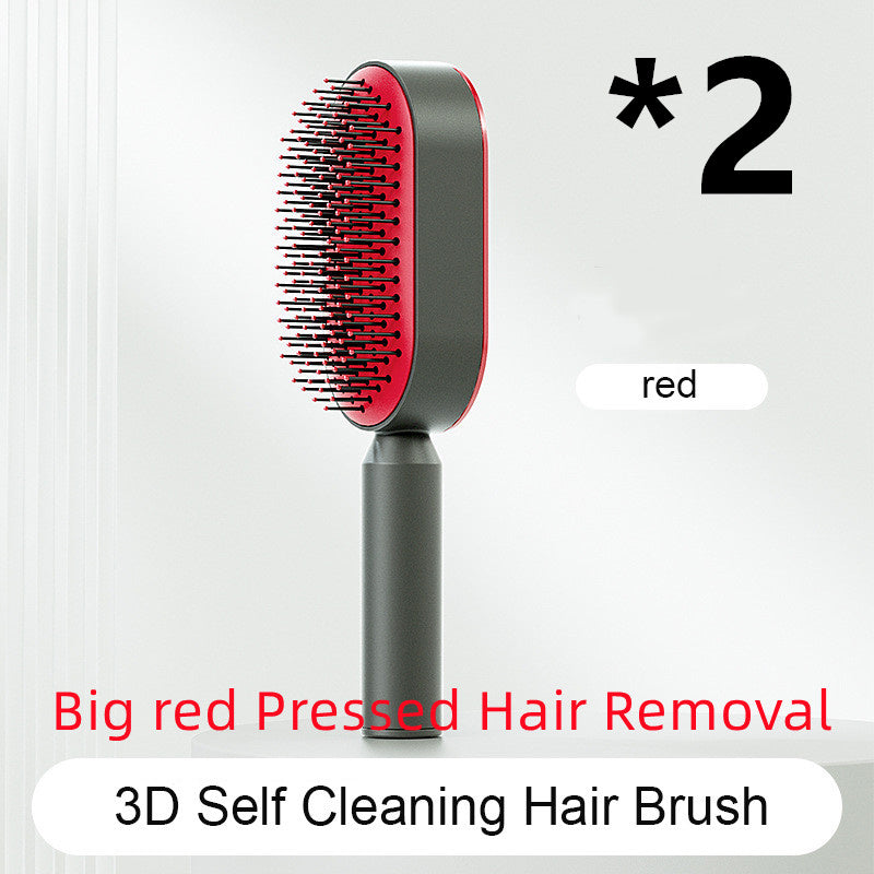 Self-Cleaning Hairbrush for Women AekCraft