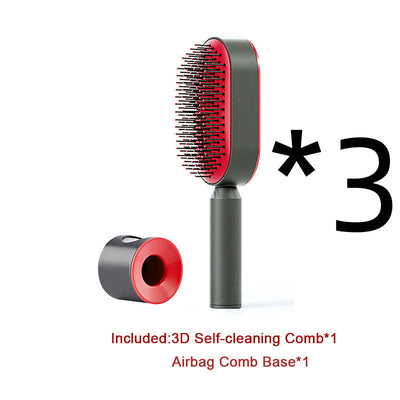 Self-Cleaning Hairbrush for Women AekCraft