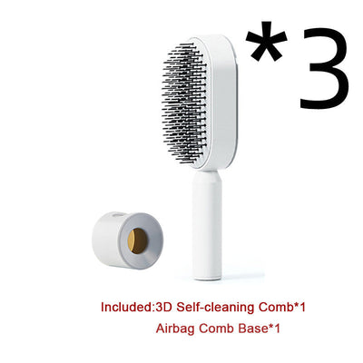 Self-Cleaning Hairbrush for Women AekCraft