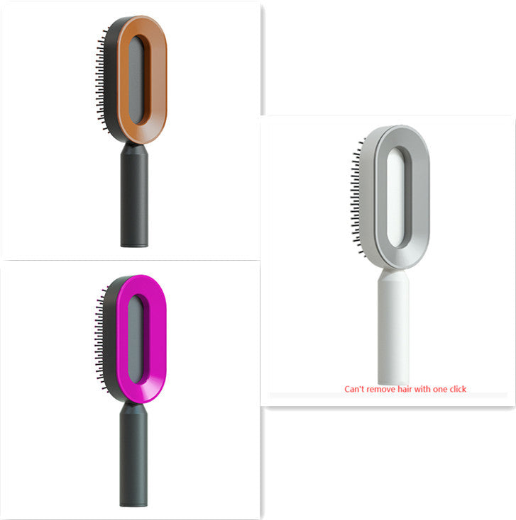 Self-Cleaning Hairbrush for Women AekCraft