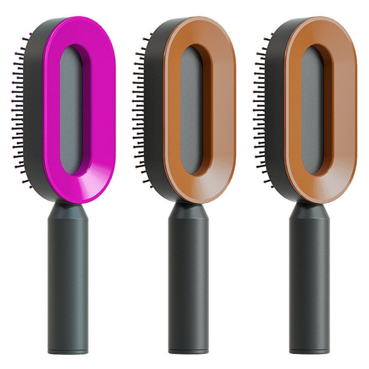 Self-Cleaning Hairbrush for Women AekCraft