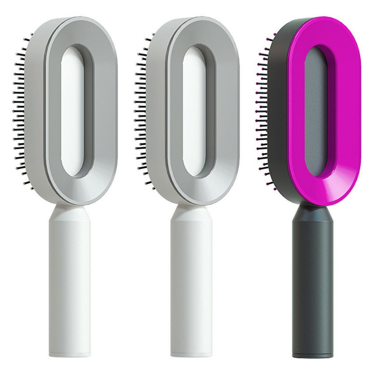 Self-Cleaning Hairbrush for Women AekCraft