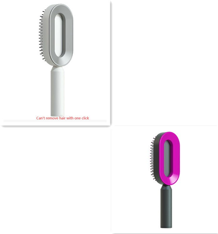 Self-Cleaning Hairbrush for Women AekCraft